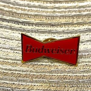 Budweiser Bow Tie Promotional / Collector Pin, vintage, excellent condition